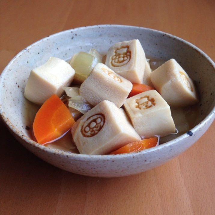 アンパンマンの高野豆腐の煮物♪